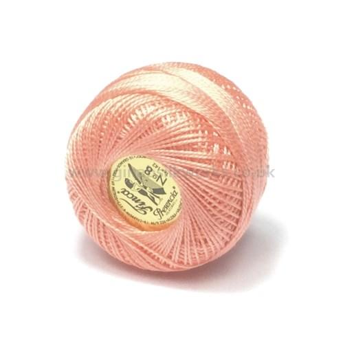 Finca Perle Cotton Ball - Size 8 - # 1307 (Light Salmon Pink)