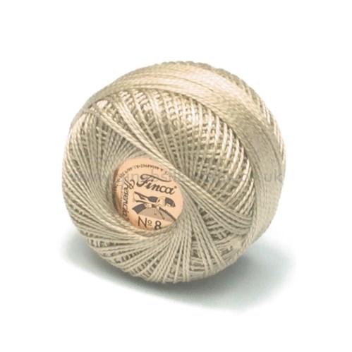 Finca Perle Cotton Ball - Size 8 - # 8310 (Wheat)