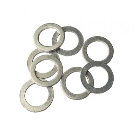 Ring Button Moulds No 103 (18mm) Aluminium x 8