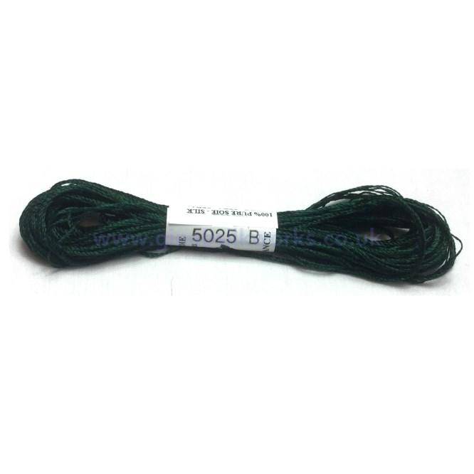 Soie De Paris Filament Silk - #5025 - (Deep Forest Green)