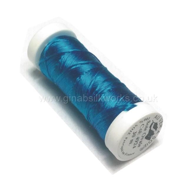 Soie Ovale Flat Filament Silk - #4924 - (Royal Blue)