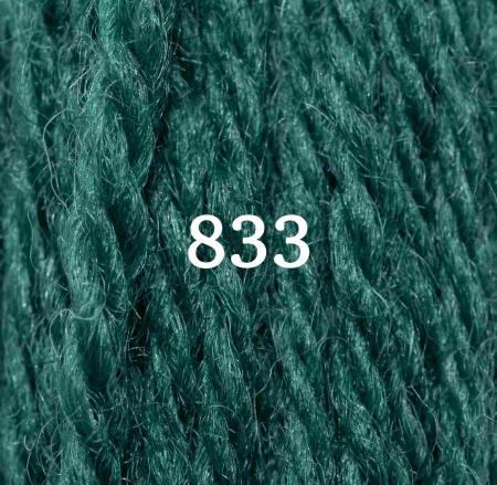 Appletons Crewel Wool (2-ply) Skein -  Bright Peacock Blue 833