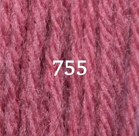 Appletons Crewel Wool (2-ply) Skein - Rose Pink 755