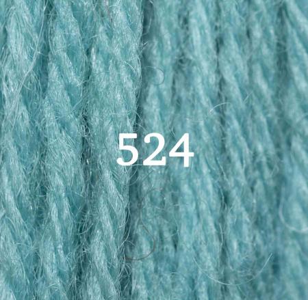 Appletons Crewel Wool (2-ply) Skein - Turquoise 524