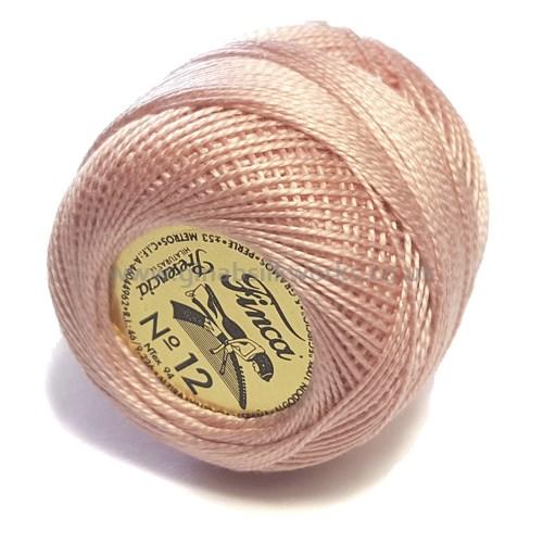 Finca Perle Cotton Ball - Size 12 - # 1975 (Dusky Pink)