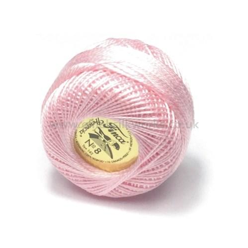 Finca Perle Cotton Ball - Size 8 - # 1724 (Light Pink)