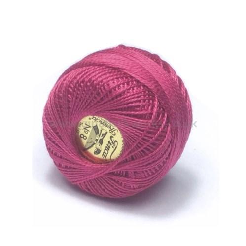 Finca Perle Cotton Ball - Size 8 - # 2333 (Medium Dark Pink)