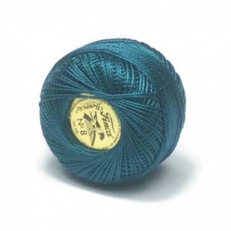 Finca Perle Cotton Ball - Size 8 - # 3670 (Dark Sea Green)
