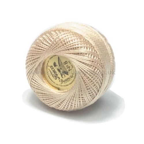 Finca Perle Cotton Ball - Size 8 - # 4000 (Ecru)