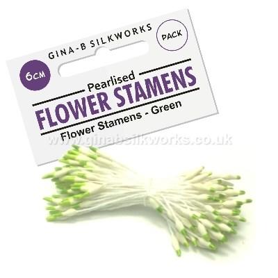 Flower Stamen Pack - White/Green
