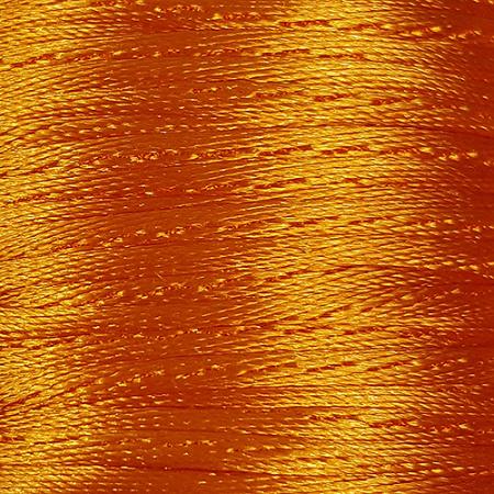 Satin Cord (Rattail) 2mm - Orange