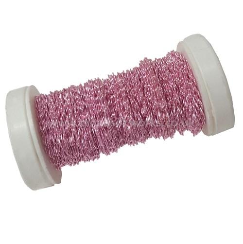 Crinkle Wire 25m - Pink