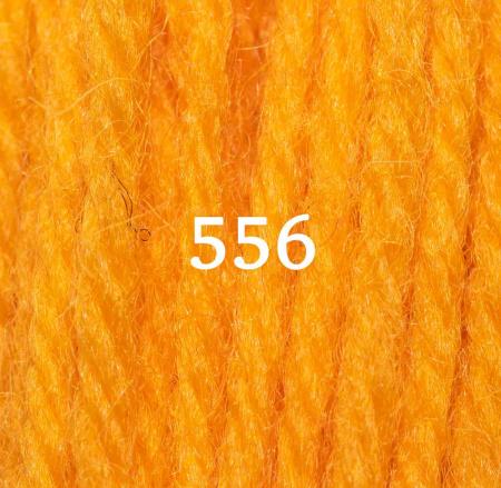 Appletons Crewel Wool (2-ply) Skein -  Bright Yellow 556