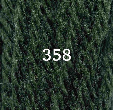 Appletons Crewel Wool (2-ply) Skein -  Grey Green 358