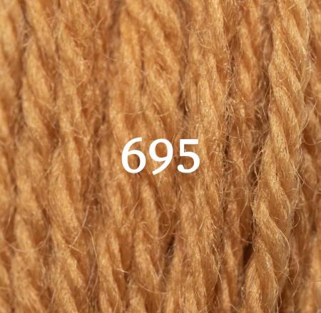 Appletons Crewel Wool (2-ply) Skein -  Honeysuckle Yellow 695