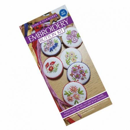 Embroidery Button Kit - 1930s Inspired (Set 002)