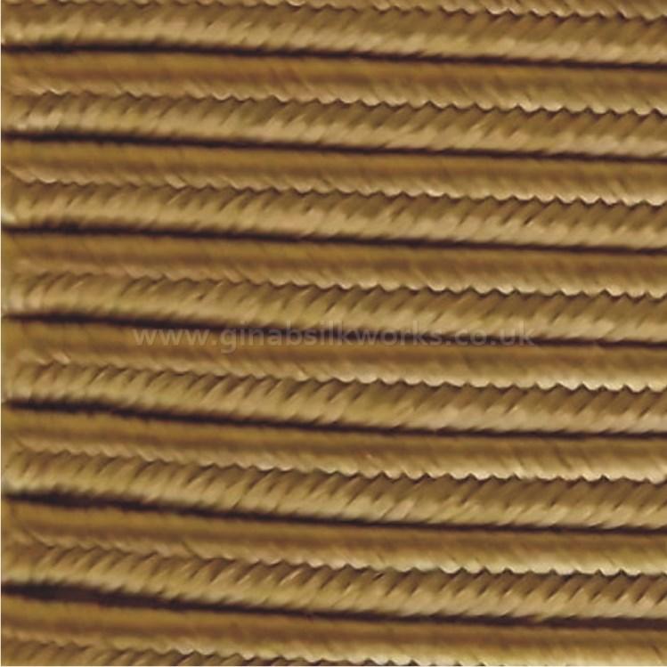 Soutache Braid, 3mm - Golden Brown (per metre)