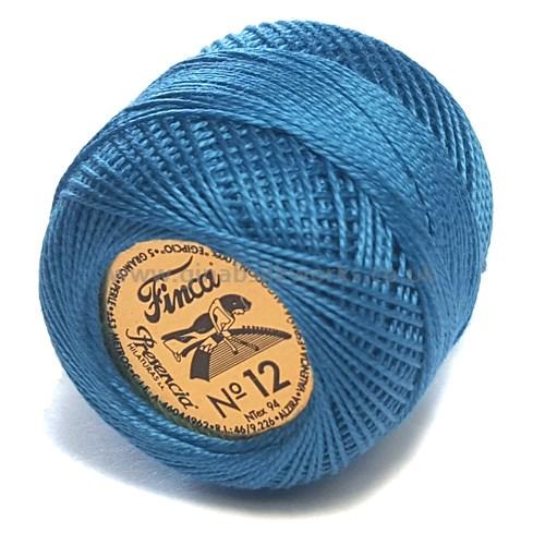Finca Perle Cotton Ball - Size 12 - # 3319 (French Blue)
