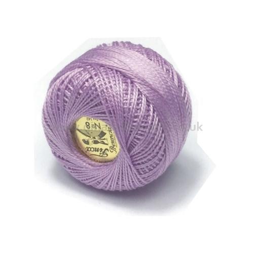 Finca Perle Cotton Ball - Size 8 - # 2606 (Pale Violet)