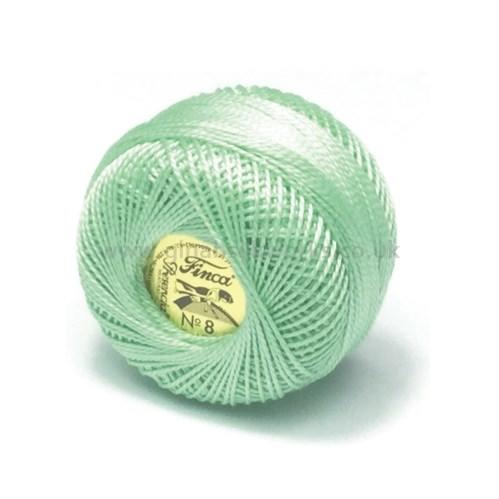 Finca Perle Cotton Ball - Size 8 - # 4379 (Pale Sea Green)