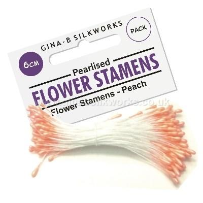 Flower Stamen Pack - Dark Peach