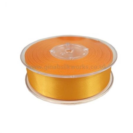 Quality Satin Ribbon - 25mm wide -Yellow Gold