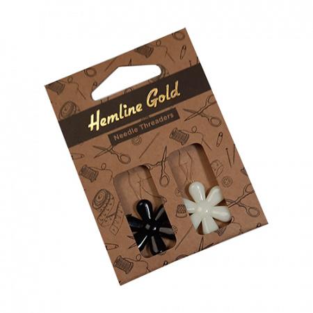 Hemline Gold Flower Needle Threaders