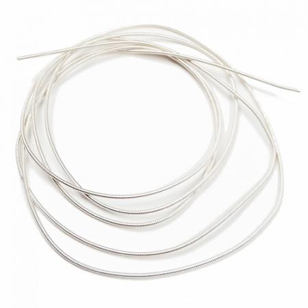Perl (Coiled) Wire - Silver Plated - Fine 1.20mm dia