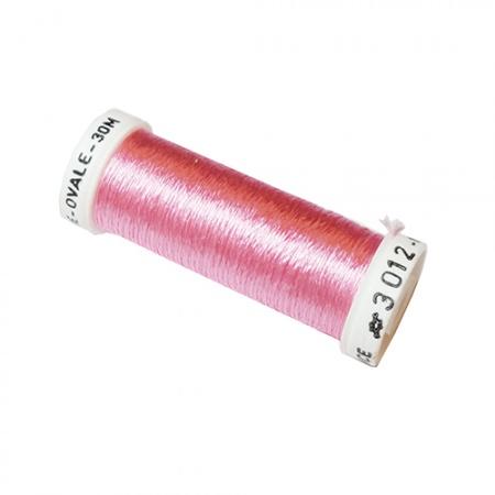 Soie Ovale Flat Filament Silk - #3012- (Pink)
