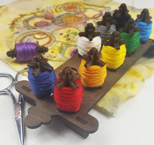 Spool Rack with Spools (Ply)