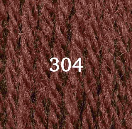 Appletons Crewel Wool (2-ply) Skein -  Red Fawn 304