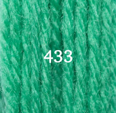 Appletons Crewel Wool (2-ply) Skein - Signal Green 433