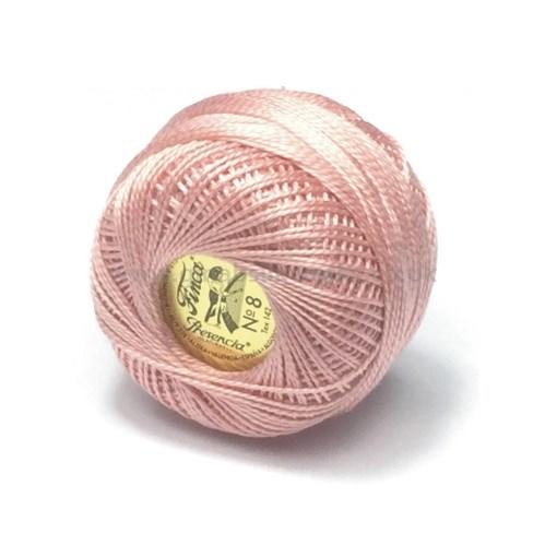 Finca Perle Cotton Ball - Size 8 - # 1975 (Dusky Pink)
