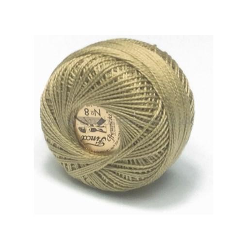 Finca Perle Cotton Ball - Size 8 - # 5229 (Medium Straw Green)