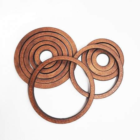Concentric Ring Set (small) - 2 sets (10 rings) - MDF