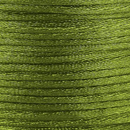 Satin Cord (Rattail) 2mm - Khaki Green