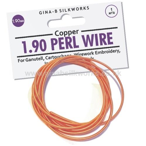 Perl (Coiled) Wire - Copper, 1.90mm dia