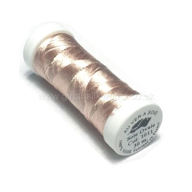 Soie Ovale Flat Filament Silk - #1011 - (Light Baby Pink)