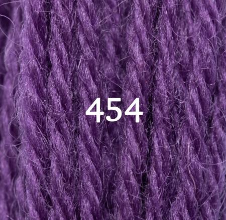 Appletons Crewel Wool (2-ply) Skein - Bright Mauve 454