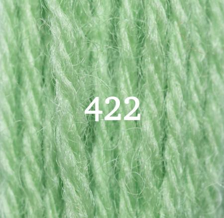 Appletons Crewel Wool (2-ply) Skein - Leaf Green 422