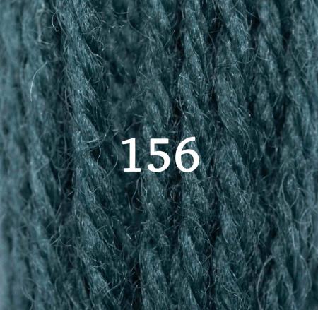 Appletons Crewel Wool (2-ply) Skein - Mid Blue 156