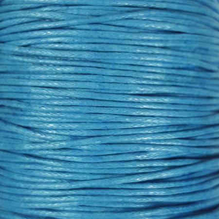 Faux Leather Cord 1mm - Cyan