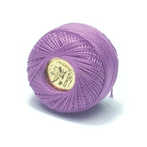 Finca Perle Cotton Ball - Size 8 - # 2615 (Medium Light Red Violet)
