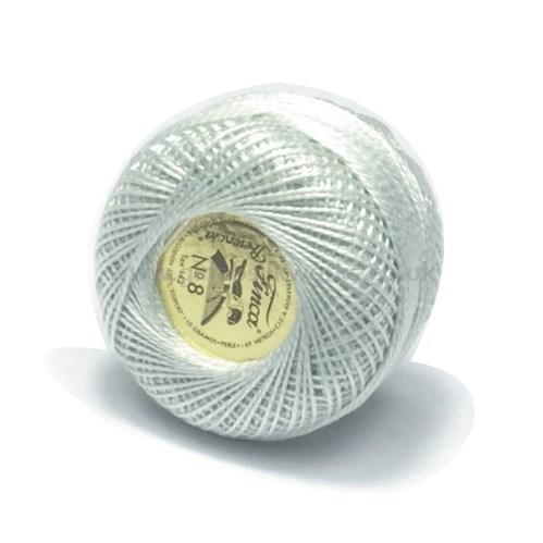 Finca Perle Cotton Ball - Size 8 - # 8767 (Sea Foam)