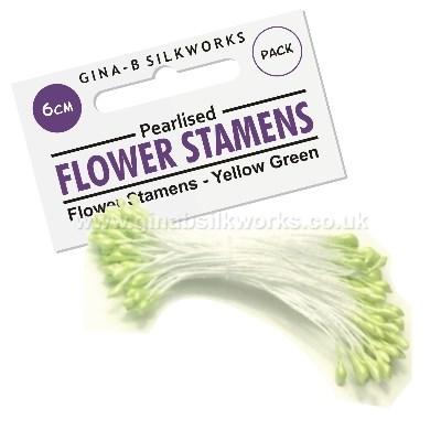 Flower Stamen Pack - Yellow/Green