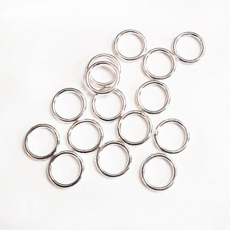 Ring Button Moulds No 168 - Metal 10mm x 15