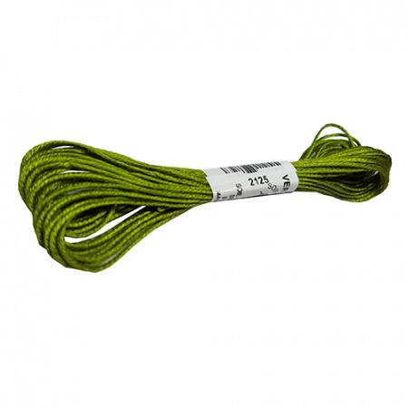 Soie D'Alger Spun Silk - #2125 - (Bright Green)