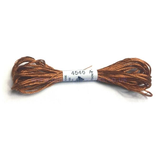 Soie De Paris Filament Silk - #4546 - (Red Brown)