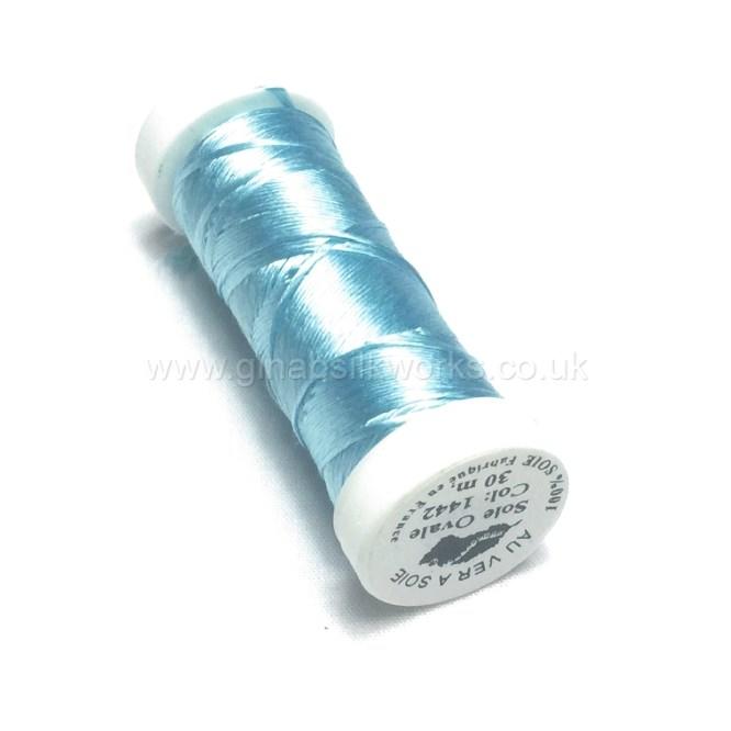 Soie Ovale Flat Filament Silk - #1442 - (Sky Blue)