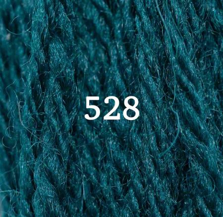 Appletons Crewel Wool (2-ply) Skein - Turquoise 528